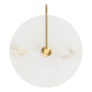 Teo Round LED Marble and Gold Wall Light - Lighting.co.za