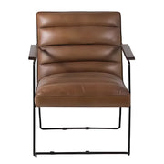 Dallas Occasional Leather Chair - Lighting.co.za