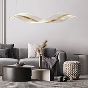 Fold Gold and Clear LED Pendant Light - Lighting.co.za