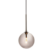Midnight Smokey Glass Pendant Light - Lighting.co.za