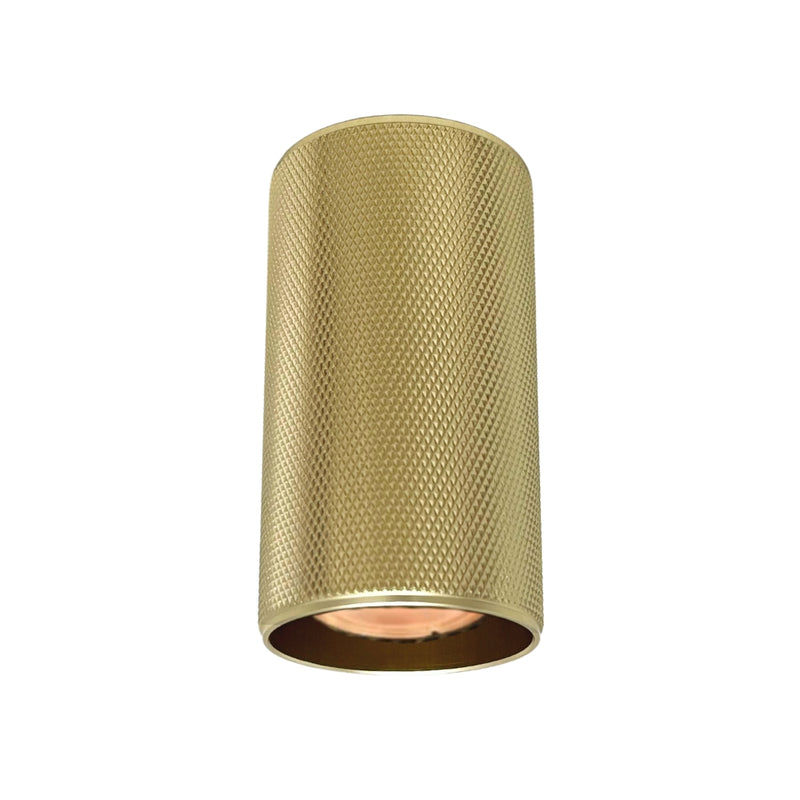 Boston Knurled Round GU10 Fixed Surface Mounted Down Light - Lighting.co.za