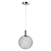 Fusion Mesh Ball Gold | Black | Chrome LED Pendant Light 3 Sizes - Lighting.co.za