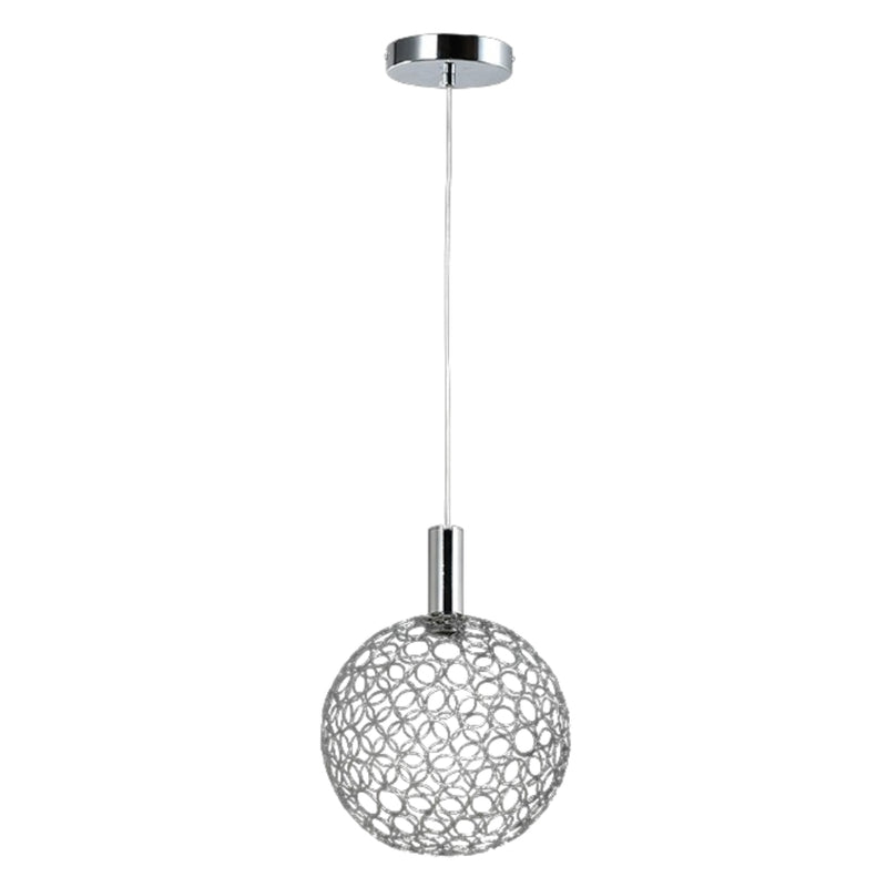 Fusion Mesh Ball Gold | Black | Chrome LED Pendant Light 3 Sizes - Lighting.co.za