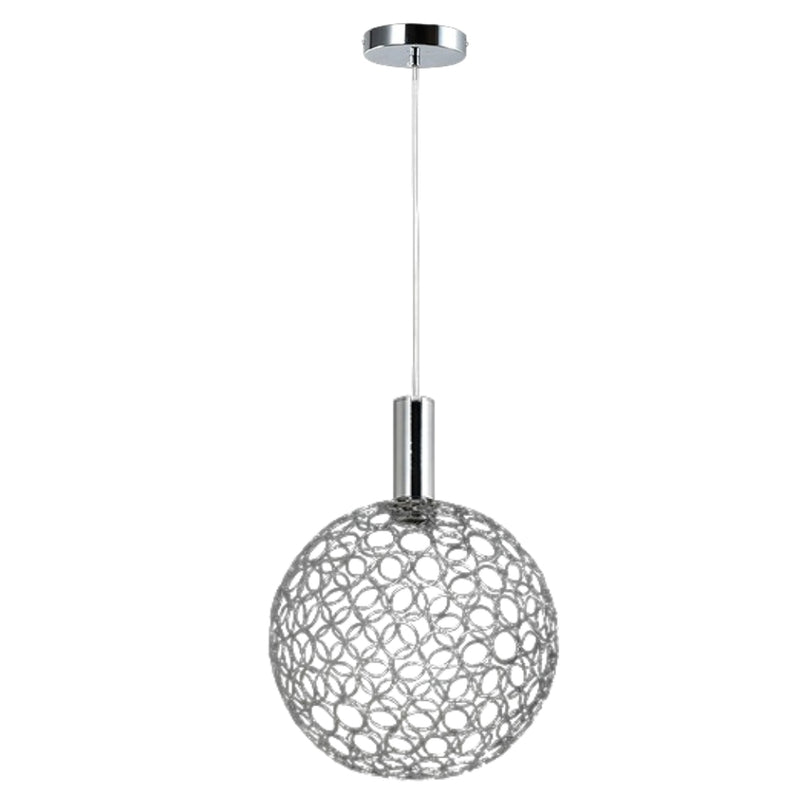 Fusion Mesh Ball Gold | Black | Chrome LED Pendant Light 3 Sizes - Lighting.co.za