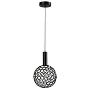 Fusion Mesh Ball Gold | Black | Chrome LED Pendant Light 3 Sizes - Lighting.co.za