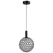 Fusion Mesh Ball Gold | Black | Chrome LED Pendant Light 3 Sizes - Lighting.co.za