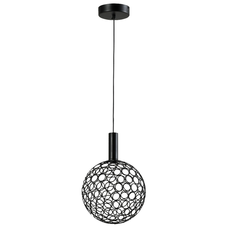 Fusion Mesh Ball Gold | Black | Chrome LED Pendant Light 3 Sizes - Lighting.co.za