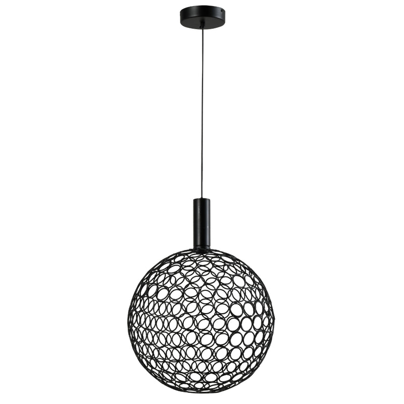 Fusion Mesh Ball Gold | Black | Chrome LED Pendant Light 3 Sizes - Lighting.co.za