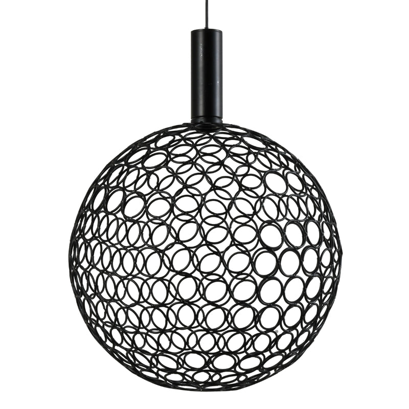 Fusion Mesh Ball Gold | Black | Chrome LED Pendant Light 3 Sizes - Lighting.co.za