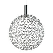 Fusion Mesh Ball Gold | Black | Chrome LED Pendant Light 3 Sizes - Lighting.co.za