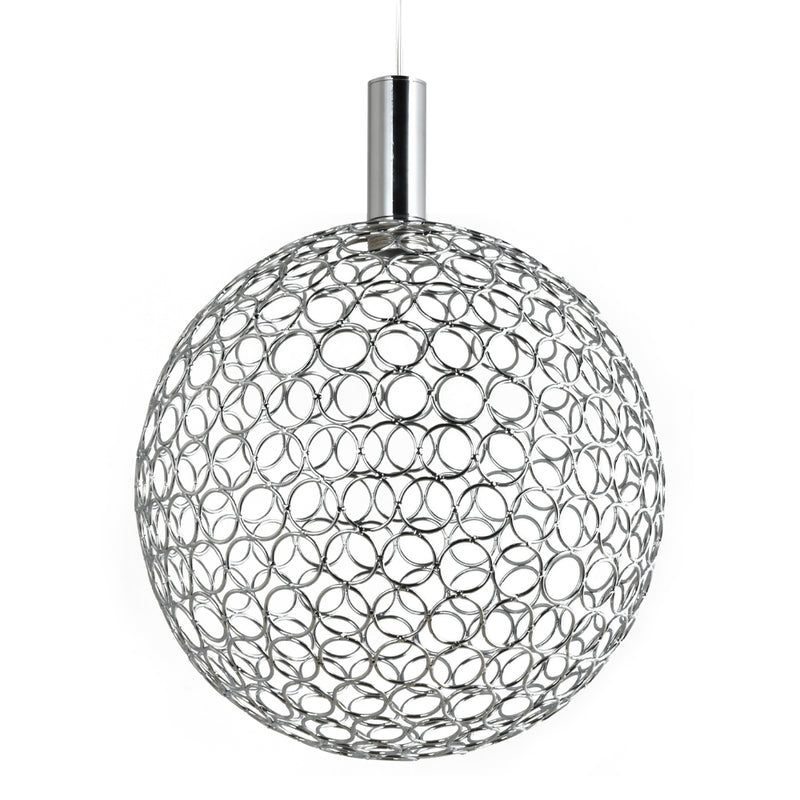 Fusion Mesh Ball Gold | Black | Chrome LED Pendant Light 3 Sizes - Lighting.co.za