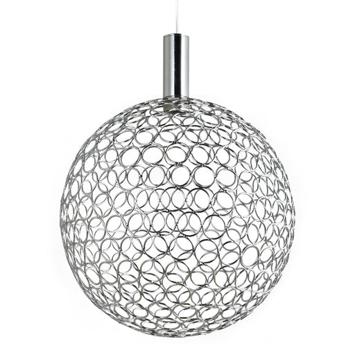 Fusion Mesh Ball Gold | Black | Chrome LED Pendant Light 3 Sizes - Hanging Lights - Lighting.co.za