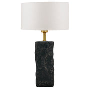 Savannah Anthracite Stone Table Lamp - Lighting.co.za