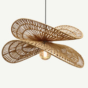 Fitz Double Natural Rattan Pendant Light - Lighting.co.za