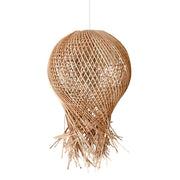 Rollo Natural Rattan Pendant Light - Hanging Lights - Lighting.co.za