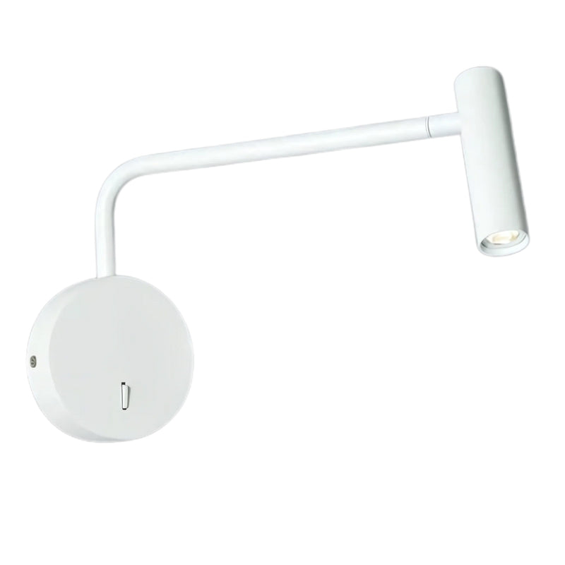 Spillo Adjustable Arm Black | Gold | White LED Wall Light - Lighting.co.za