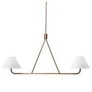 Horizon Gold or Black with White Shade Pendant Light - Lighting.co.za