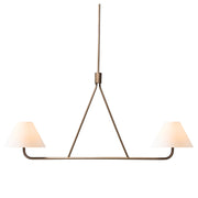 Horizon Gold or Black with White Shade Pendant Light - Lighting.co.za