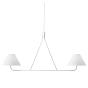 Horizon Gold or Black with White Shade Pendant Light - Lighting.co.za