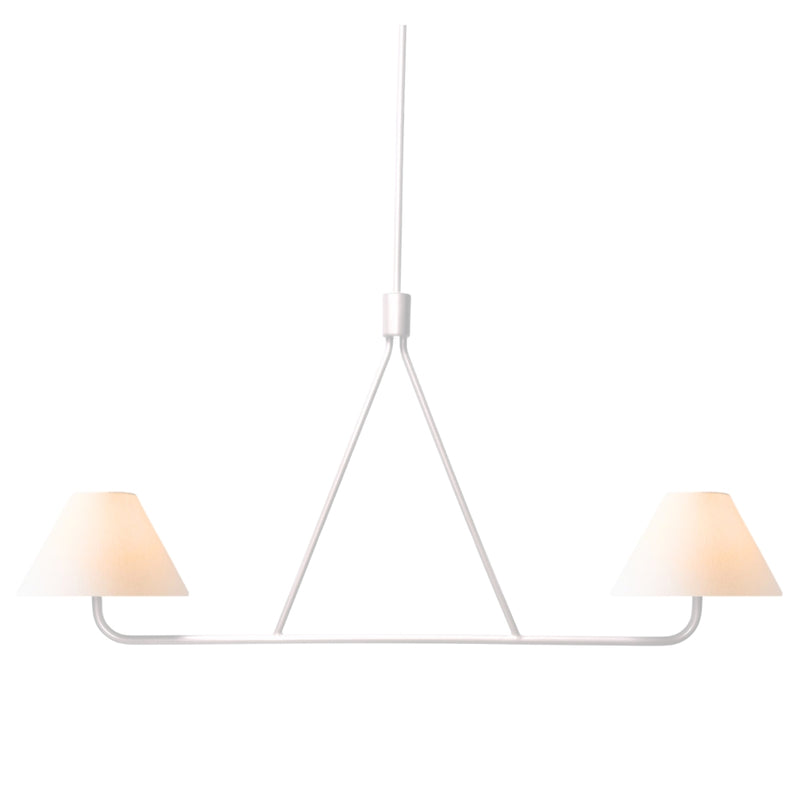 Horizon Gold or Black with White Shade Pendant Light - Lighting.co.za
