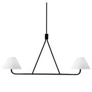 Horizon Gold or Black with White Shade Pendant Light - Lighting.co.za