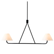 Horizon Gold or Black with White Shade Pendant Light - Lighting.co.za