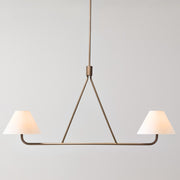 Horizon Gold or Black with White Shade Pendant Light - Lighting.co.za