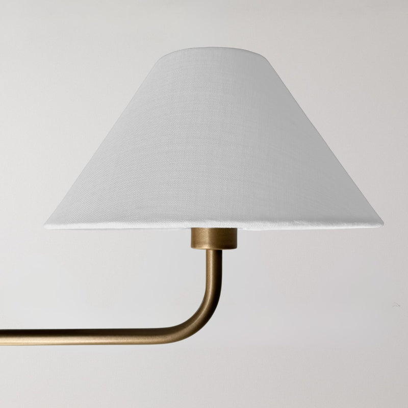 Horizon Gold or Black with White Shade Pendant Light - Lighting.co.za