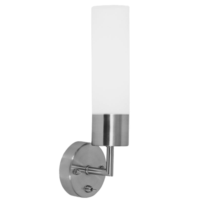 Leila Chrome 1 Light Bathroom Mirror Wall Light - Lighting.co.za