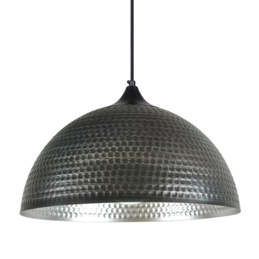 Brooklyn Beaten Antique Brass | Silver Pendant Light - Lighting.co.za