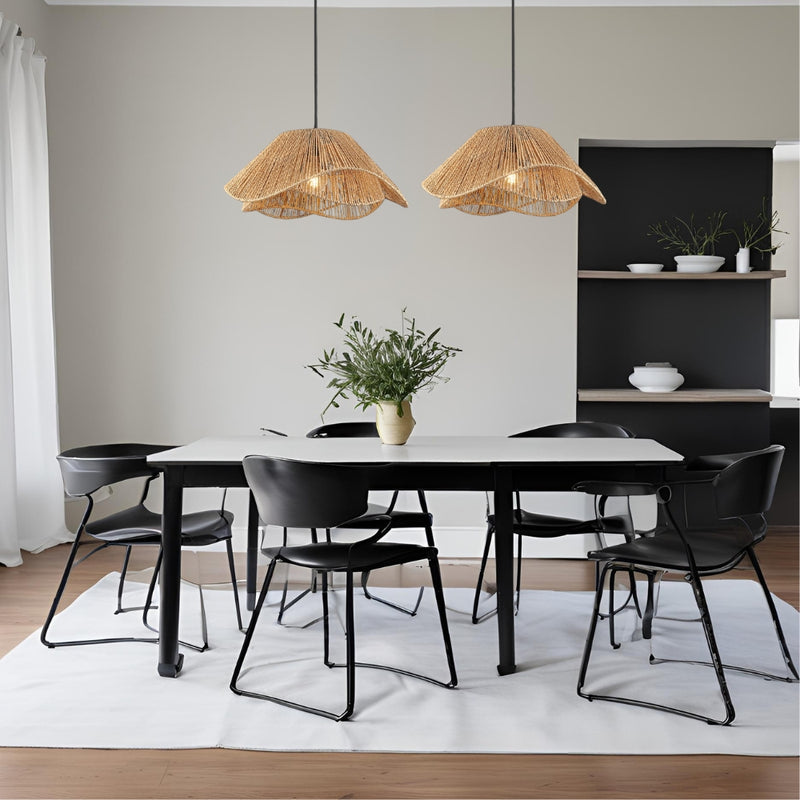 Tulip Natural String Rattan Pendant Light - Lighting.co.za