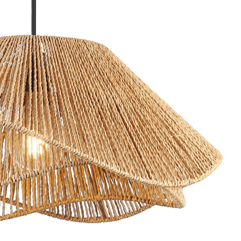 Tulip Natural String Rattan Pendant Light - Lighting.co.za