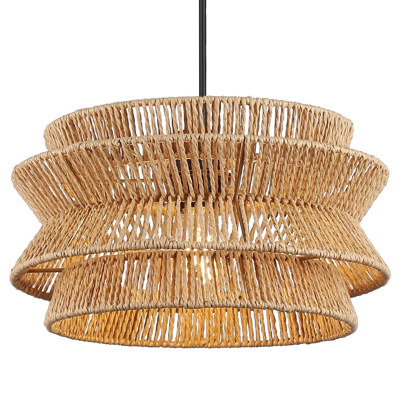 Jada Natural String Rattan Pendant Light 2 Sizes - Lighting.co.za