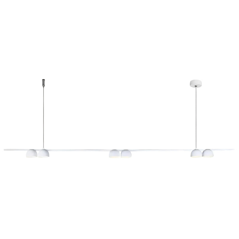 Dallas 1500 Black | Gold | White Linear LED Pendant Light - Lighting.co.za