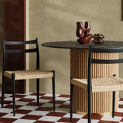 Mia Black | Natural Dining Chair - Lighting.co.za