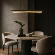 Flare Black and Gold with Clear LED Pendant Light - Lighting.co.za