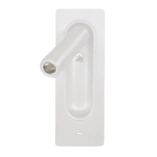 Atlantis 3W LED Bronze Gold | Black | White Recessed Bedside Reading Wall Light with USB - Fixed Lights - Lighting.co.za