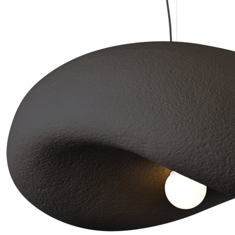 Jasper White or Black Organic Pendant Light 3 Sizes - Lighting.co.za