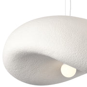 Jasper White or Black Organic Pendant Light 3 Sizes - Lighting.co.za