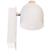 Novel Black Or White LED Bedside Reading Wall Light - Lighting.co.za