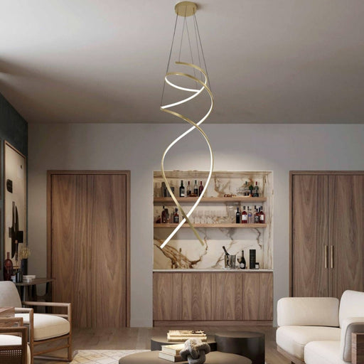 Dance Gold CCT LED Pendant Light - Lighting.co.za
