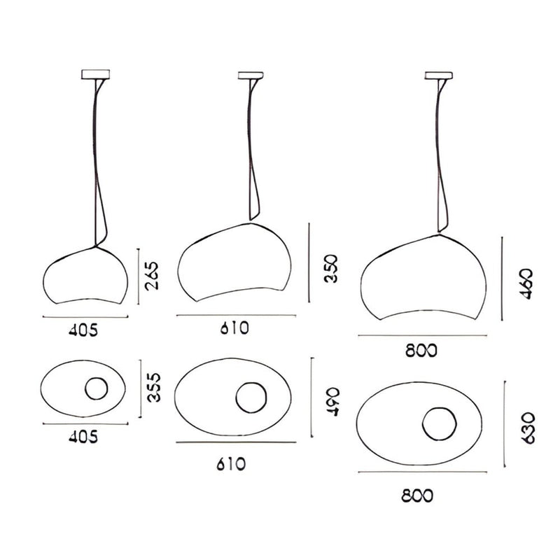 Cloud White Organic Pendant Light 3 Sizes - Pendant Light - Lighting.co.za