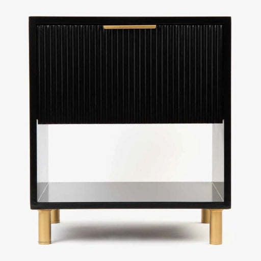 Florence Fluted Bedside Table - Side Tables - Lighting.co.za
