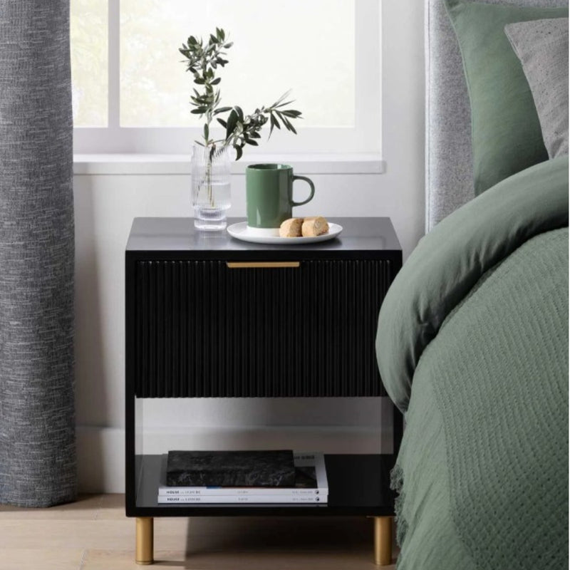 Florence Fluted Bedside Table