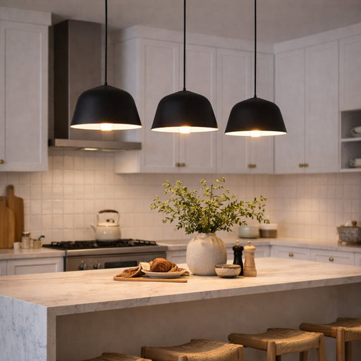 Nordic Plain Metal Pendant Light 2 Sizes - Lighting.co.za