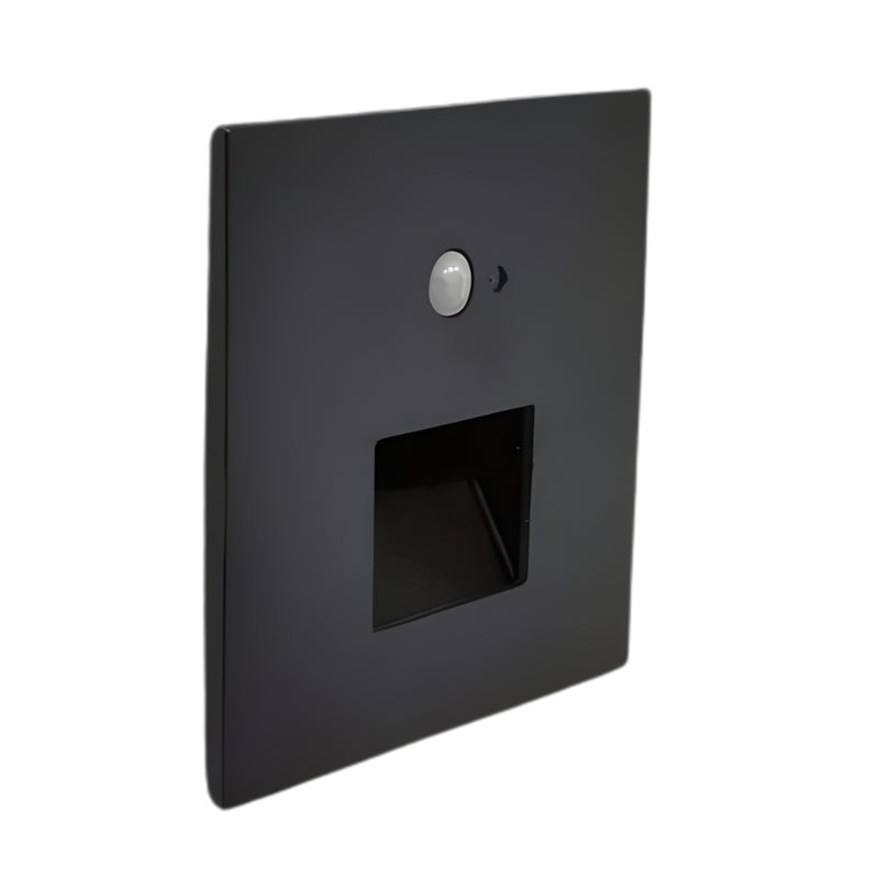 Orion Square Window Black or White CTC LED Step Light with Motion Sensor - Lighting.co.za