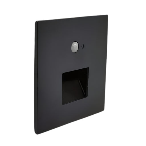 Orion Square Window Black or White CTC LED Step Light with Motion Sensor - Lighting.co.za
