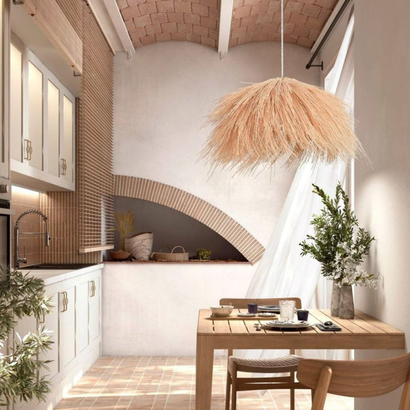 Myla Flair Natural Rattan Pendant Light