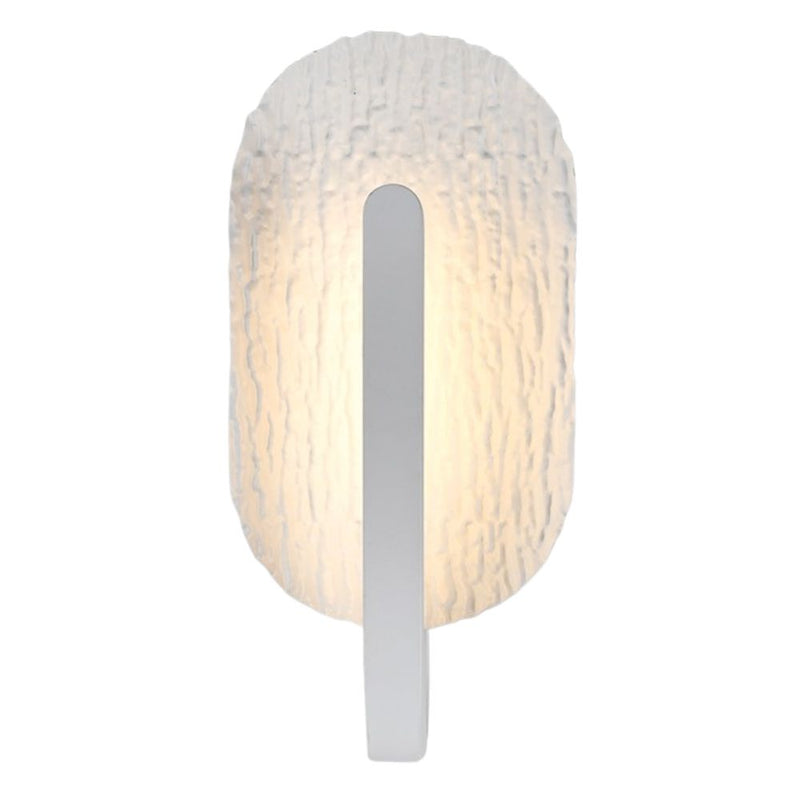 Leaf Gold | White Oval LED Wall Light - Lighting.co.za