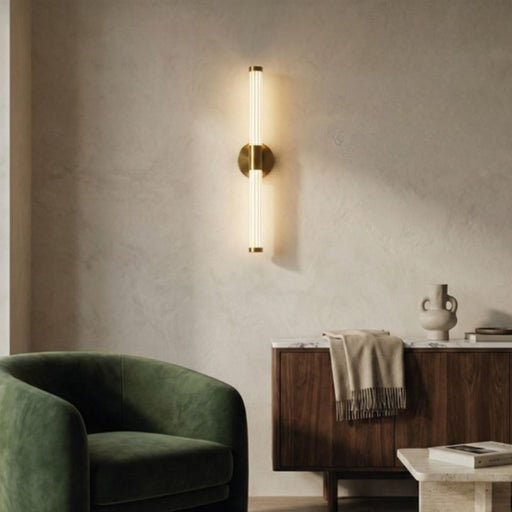 Wand Gold and Clear LED Slim Wall Light - Lighting.co.za